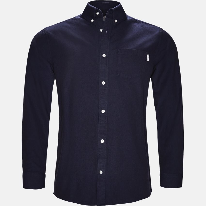 Carhartt WIP Shirts L/S DALTON SHIRT I016889. D.NAVY/METRO BLUE